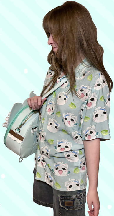 mint fantome indie vtuber shirt